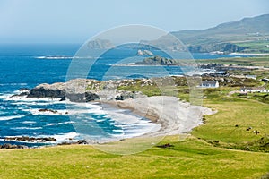 Landascapes of Ireland.  Malin Head in Donegal photo