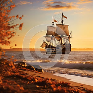 Landfall at Cape Cod: The Mayflower Completes Its Historic Voyage