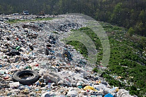 Landfill-destruction of nature photo