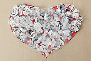 Landfill heart concept