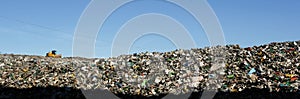 Landfill landscape photo