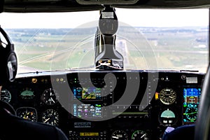 Landing Aircraft Flightdeck View