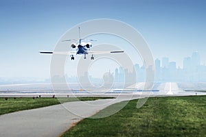 Landing Jetplane photo