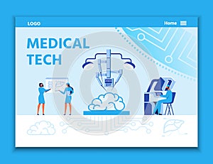 Landing Page Advertises Medical Tech for Treatment