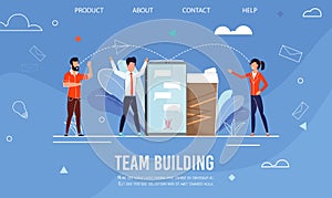 Landing Page Advertising Effective Team Building
