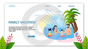 Landing Page Offers Best Family Tropical Vacation