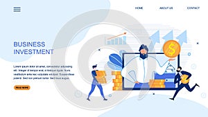 Landing Page Offers Profitable Business Investment