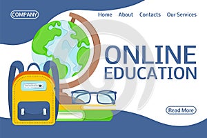 Online education, courses and trainings photo