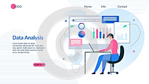 Landing Page Presents Effective Data Analysis App