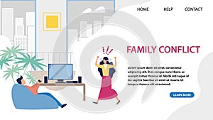 Landing Page for Service Solving Family Conflict