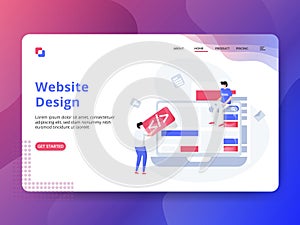 Landing Page Website Design