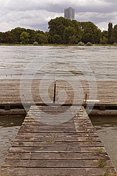 Landing stage