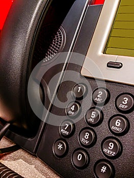 Landline number pad