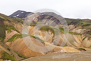 Landmannalaugar area landscape, Fjallabak Nature Reserve, Iceland