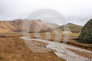 Landmannalaugar area landscape, Fjallabak Nature Reserve, Iceland