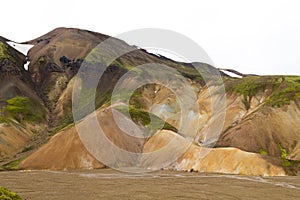 Landmannalaugar area landscape, Fjallabak Nature Reserve, Iceland