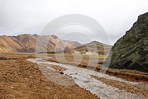 Landmannalaugar area landscape, Fjallabak Nature Reserve, Iceland