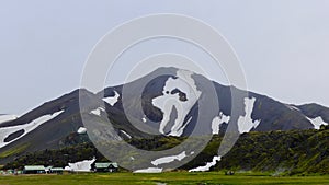 Landmannalaugar, BlÃ¡hnÃºkur in Iceland