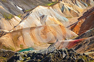 Landmannalaugar Fjallabak Nature Reserve Central Iceland