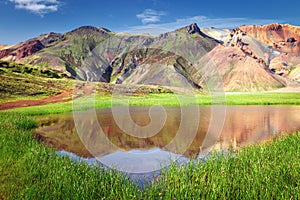 Landmannalaugar Fjallabak Nature Reserve Central Iceland