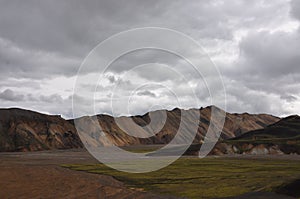 Landmannalaugar, Fjallabak Nature Reserve in Iceland.