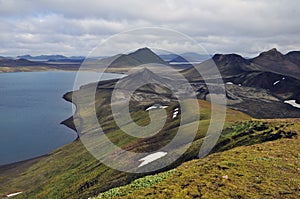 Landmannalaugar national mountain in Iceland