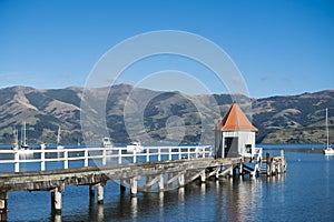 The landmark of Akaroa