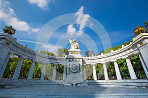 Landmark Benito Juarez Monument The Juarez Hemicycle at Mexico City Alameda Central Park photo