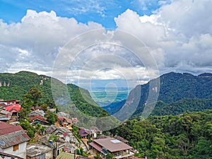 Landmark of Chiang Rai -  "Doi Pha Hee" CImportant tourist attractions of Chaing Rai, Thailand