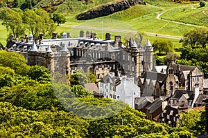 Landmark of Edinburgh - Holyrood Palace photo