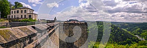 Landmark from fortress Koenigstein, Saxony photo