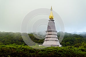 Landmark landscape pagoda Noppamethanedol & Noppapol Phumsiri in