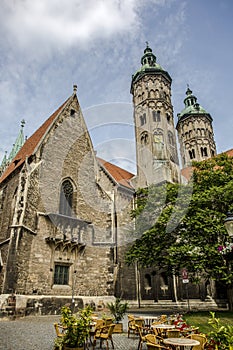 Landmark Naumburg cathedral in Germany