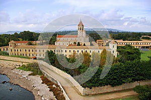 French Riviera, the Lerins Islands: abbey Saint-Honorat photo