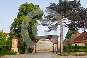 Landmark in Stary Sacz, Poland