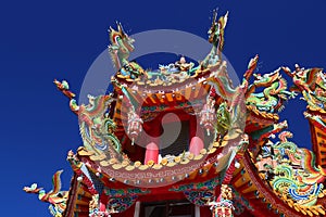 Landmark of Taiwan - temple in Shizhuo