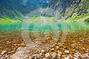 Landmark in the Tatra mountains