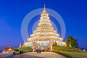 Landmark Temple wat hyua pla kang (Chinese temple) Chiang Rai, T