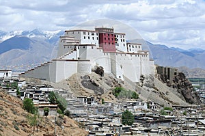 Landmark in Tibet photo