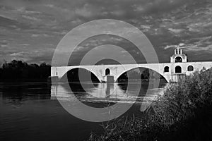 Landmarks of Avignon - France