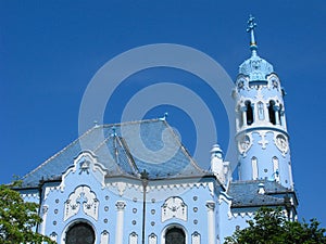 Landmarks in Bratislava, Blue Church