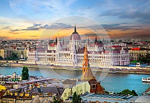 Landmarks in Budapest