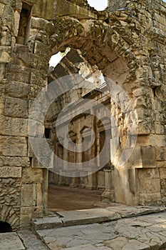 Landmarks of Nimes - France