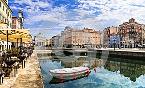 Landmarks  of northern Italy - elegant Trieste