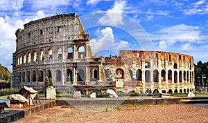 Landmarks of Rome - Colosseum, Italy