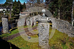 Landmarks of Scotland - Burial Ground, Killin