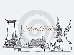 Landmarks in thailand,