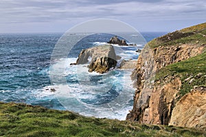 Lands End Cornwall England