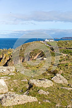 Lands End Cornwall England UK