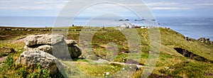 Lands end - panorama with cliffs